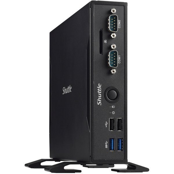 1.3 Liter Slim Fanless Thin-Client Pcmedia Player, Intel 2.3 Ghz, Shuttle, Mfr#: DS67U5